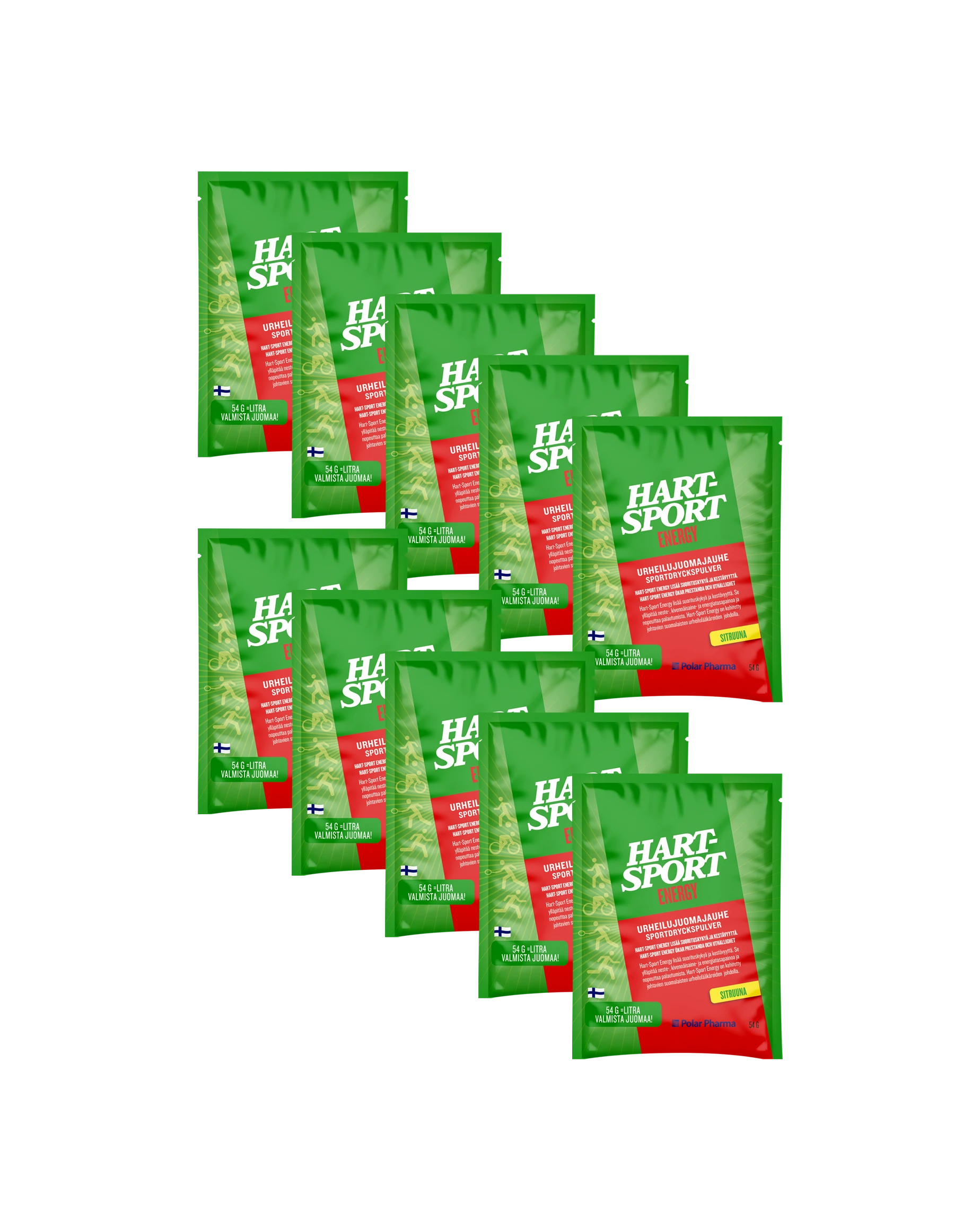 Bundle: Energy Sports Drink x 10 sachets - Lemon