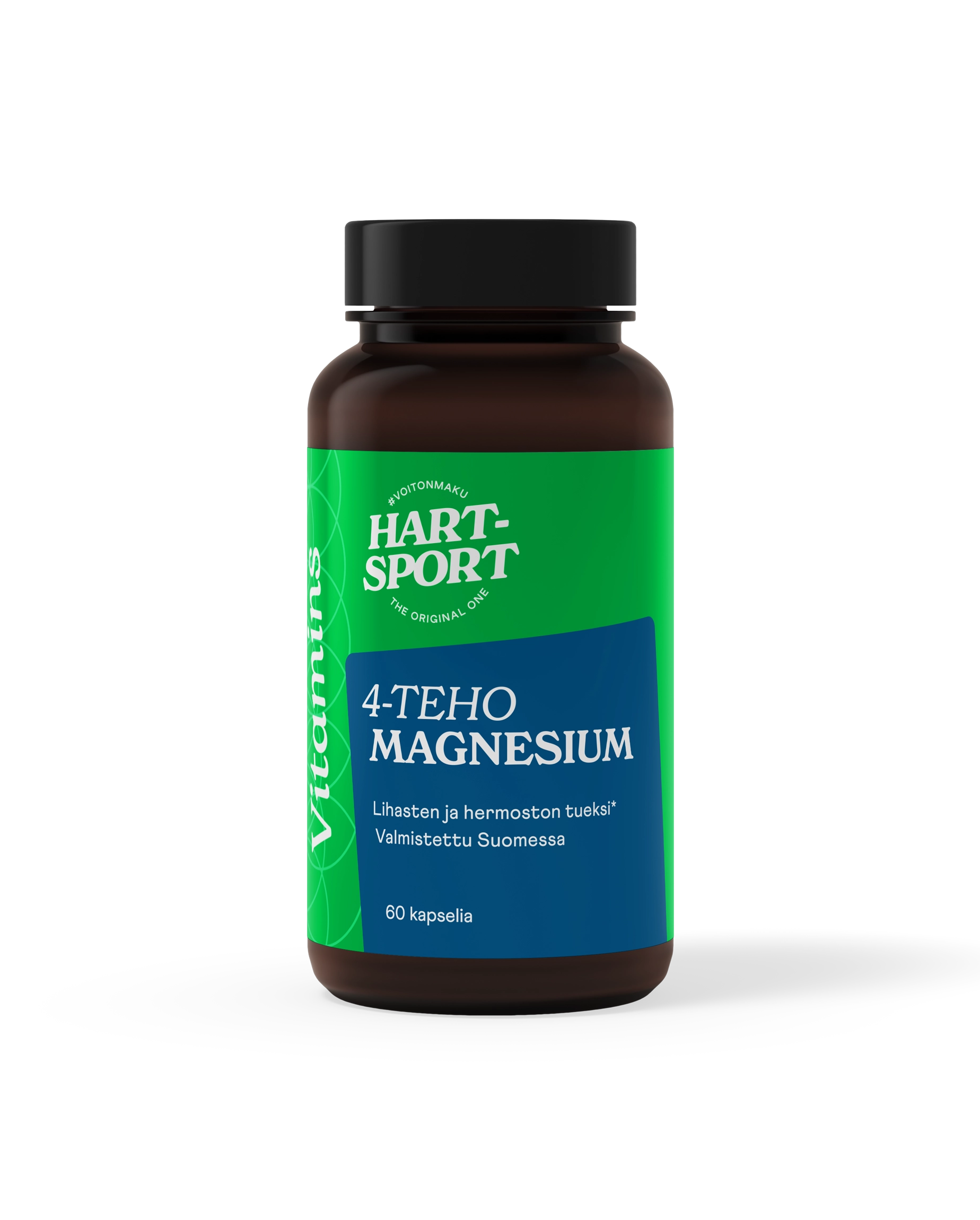 4-Teho Magnesium 60 kapselia