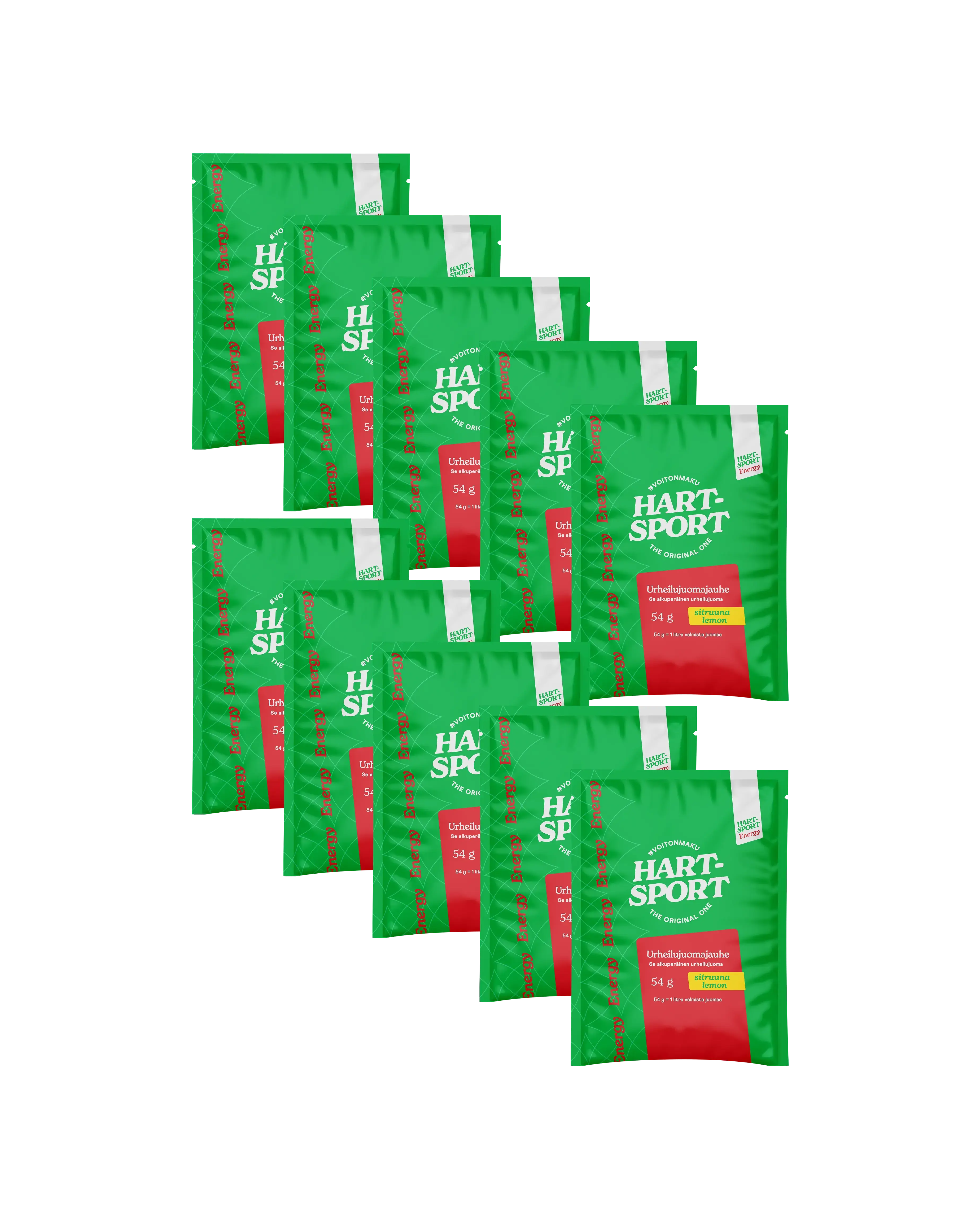 Bundle: Energy Sports Drink x 10 sachets - Lemon