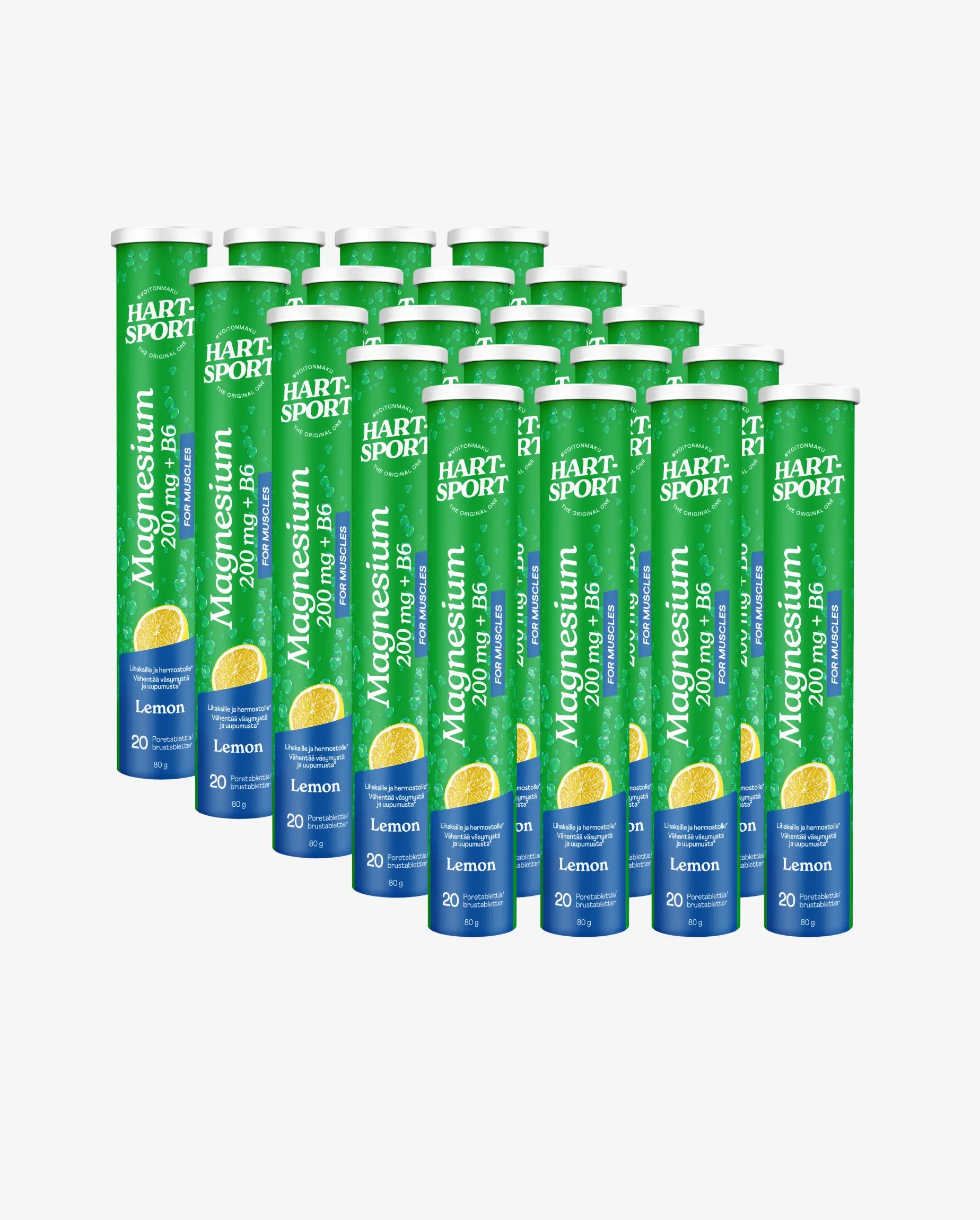 Magnesium Effervescent Tablets (20 tabl) - Lemon