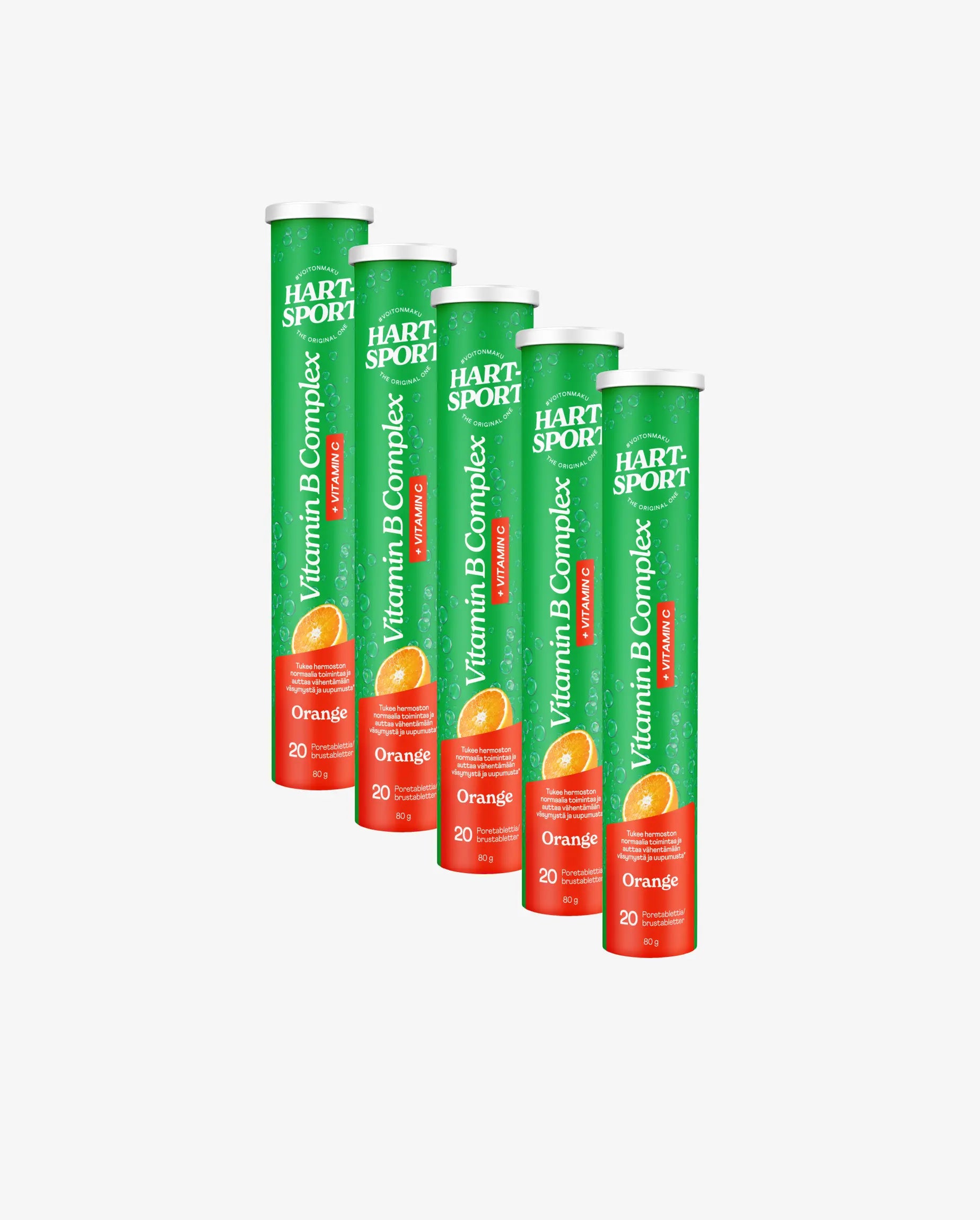 Bundle: B Complex poretabletti - appelsiini