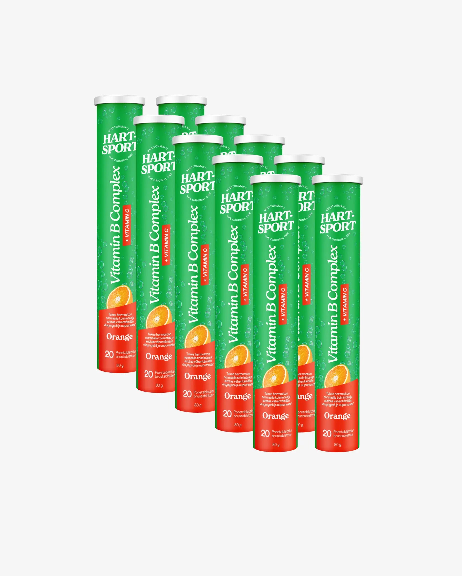 Bundle: B Complex poretabletti - appelsiini