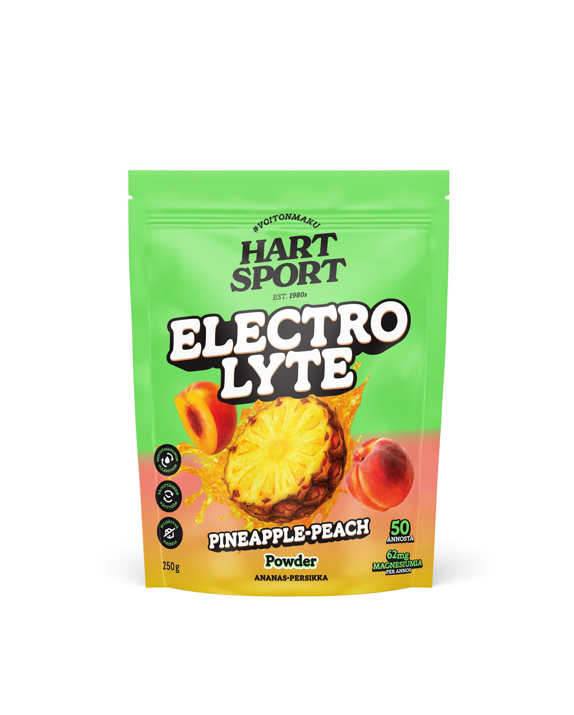 Elektrolyyttijauhe Ananas-persikka 250g