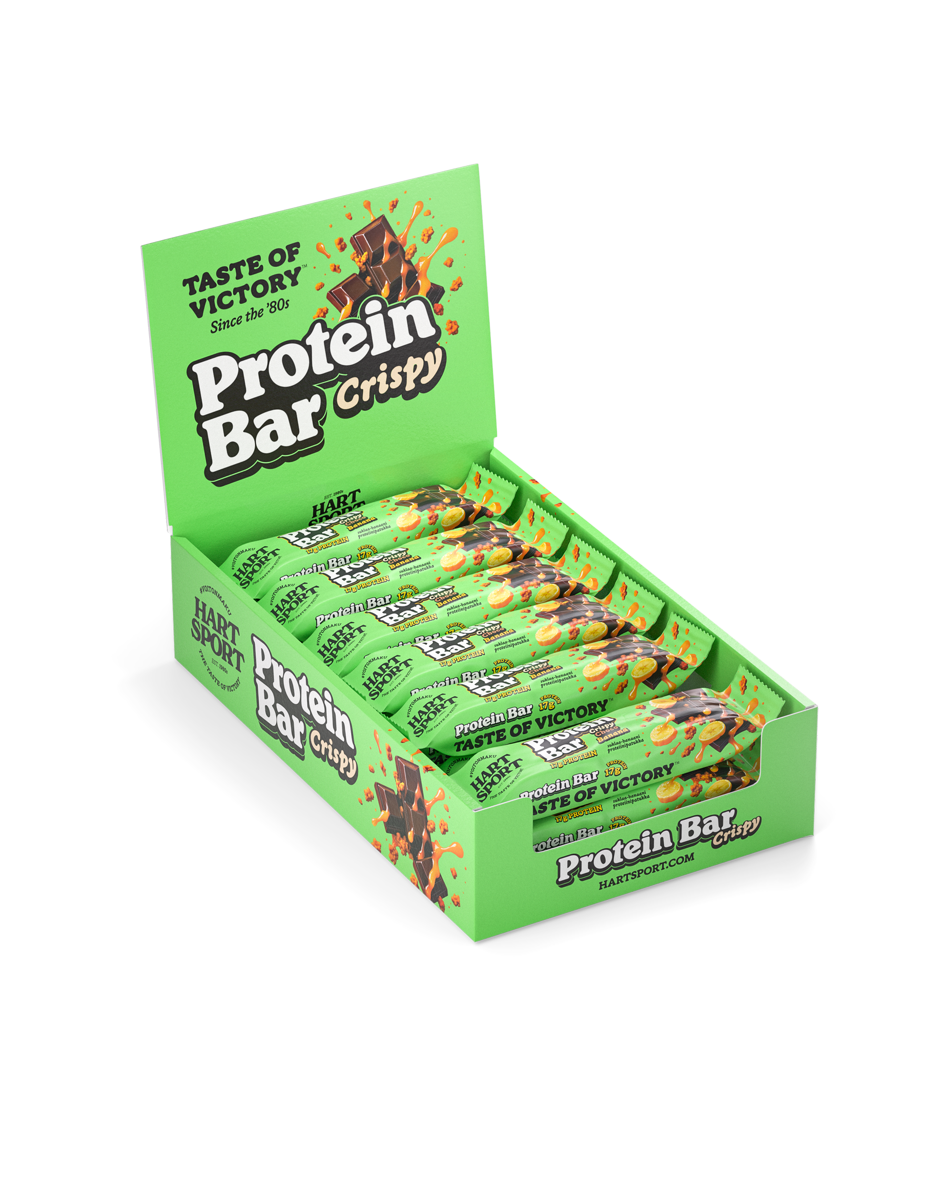 Protein Bar Crispy Choco-Banana 55g - 12 Pack