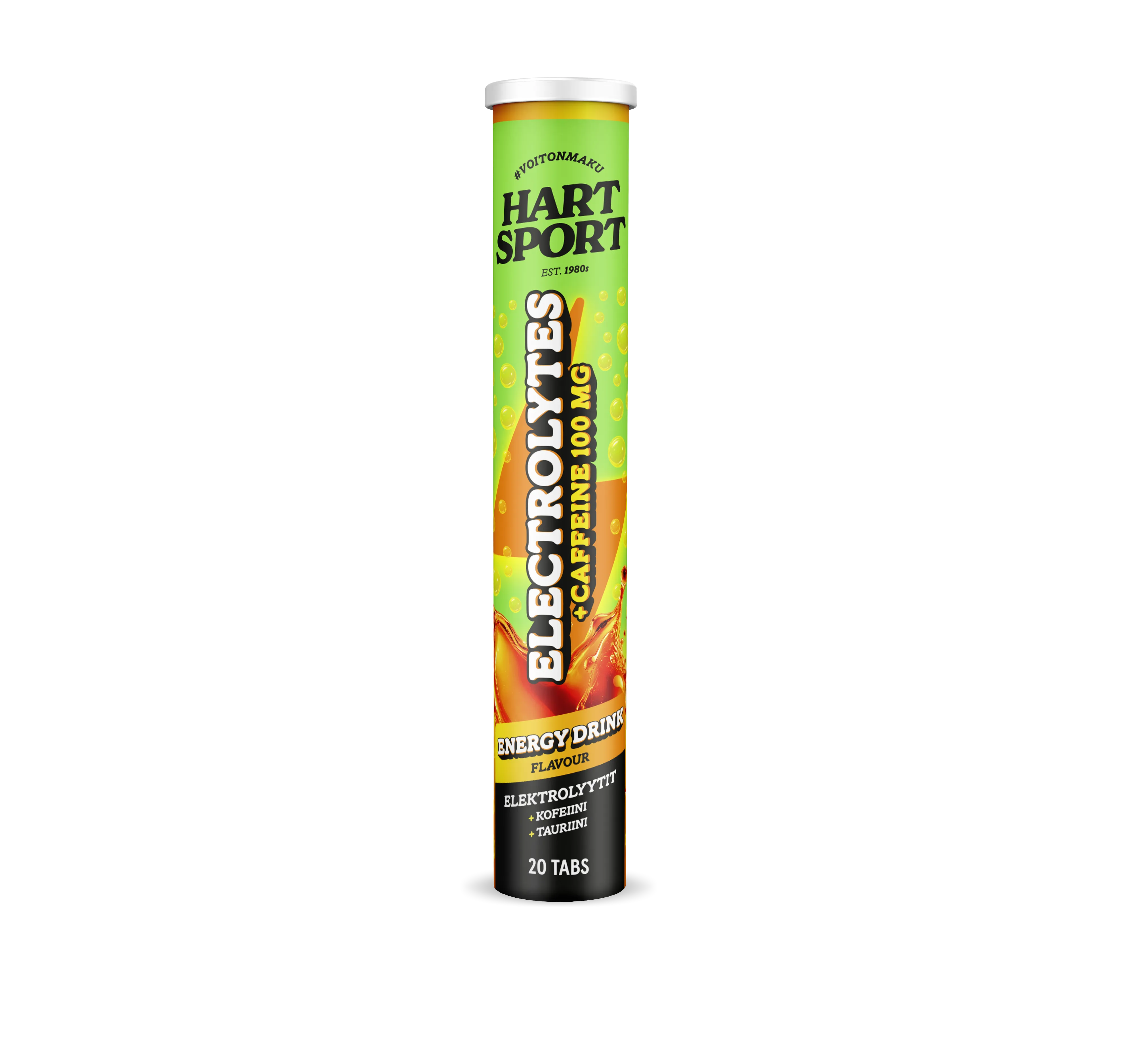 Electrolyte effervescent tablets + caffeine - Energy drink 20 effervescent tablets