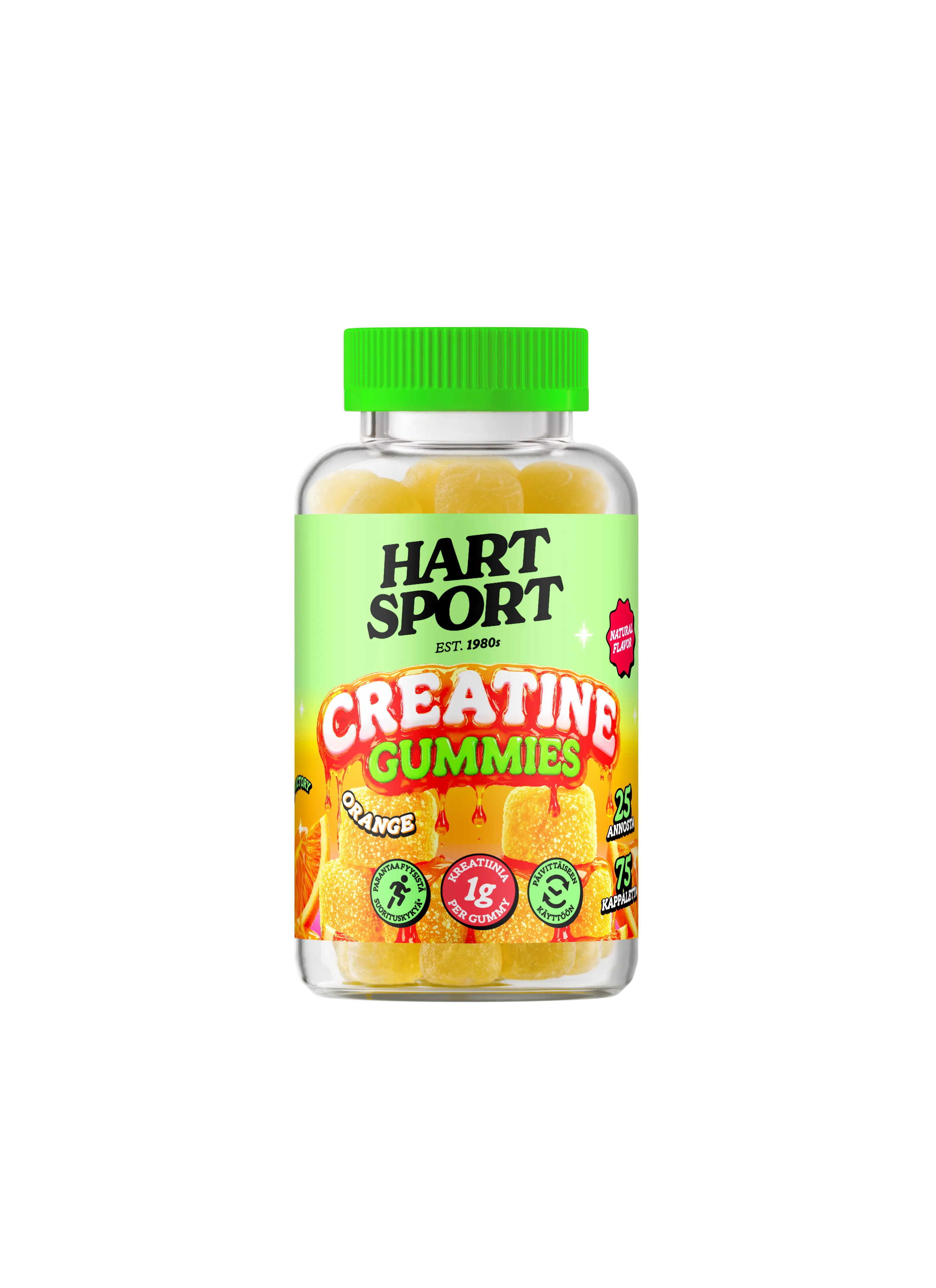 Creatine Gummies Orange 75kpl