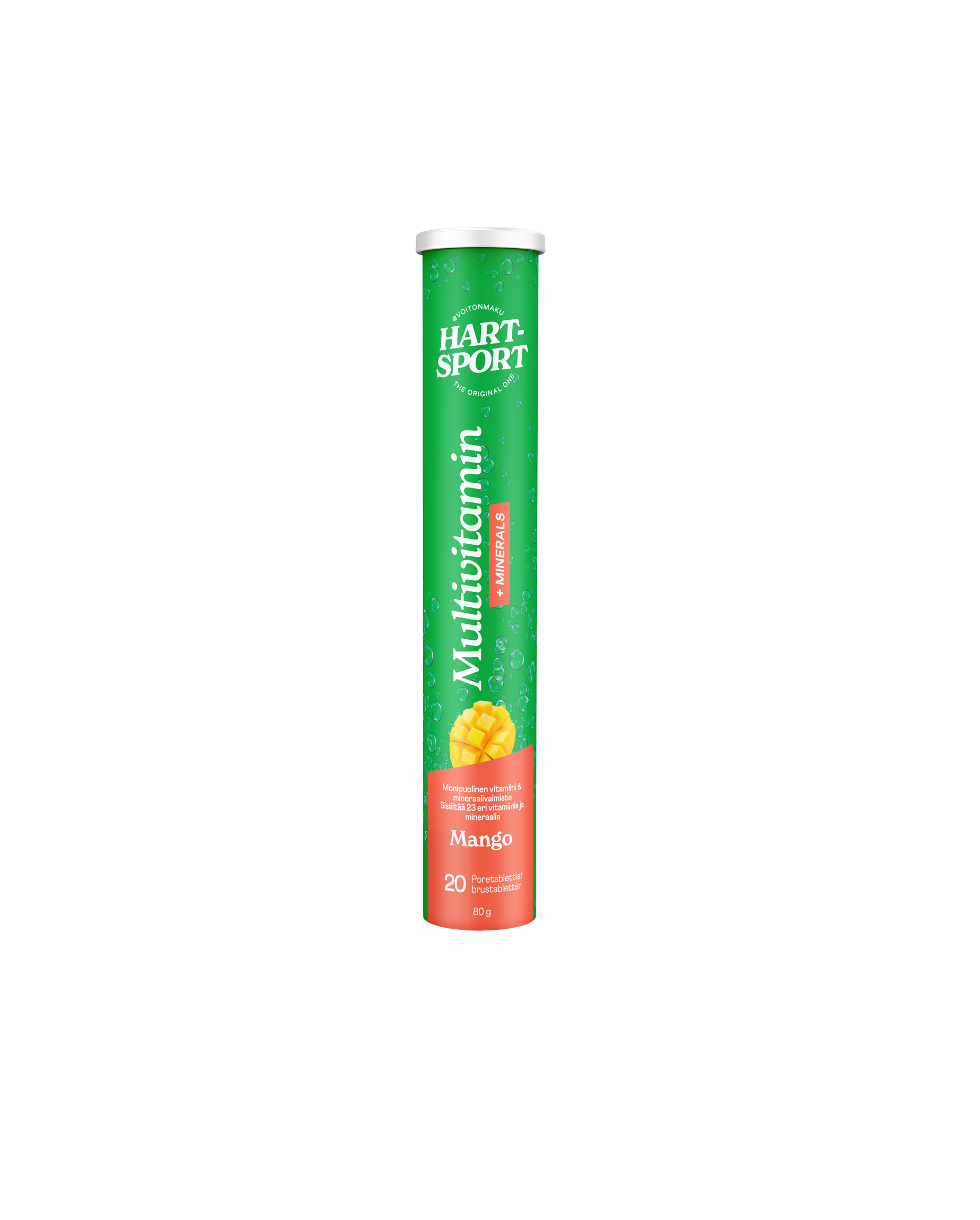 Monivitamiini-mineraaliporetabletti - mango