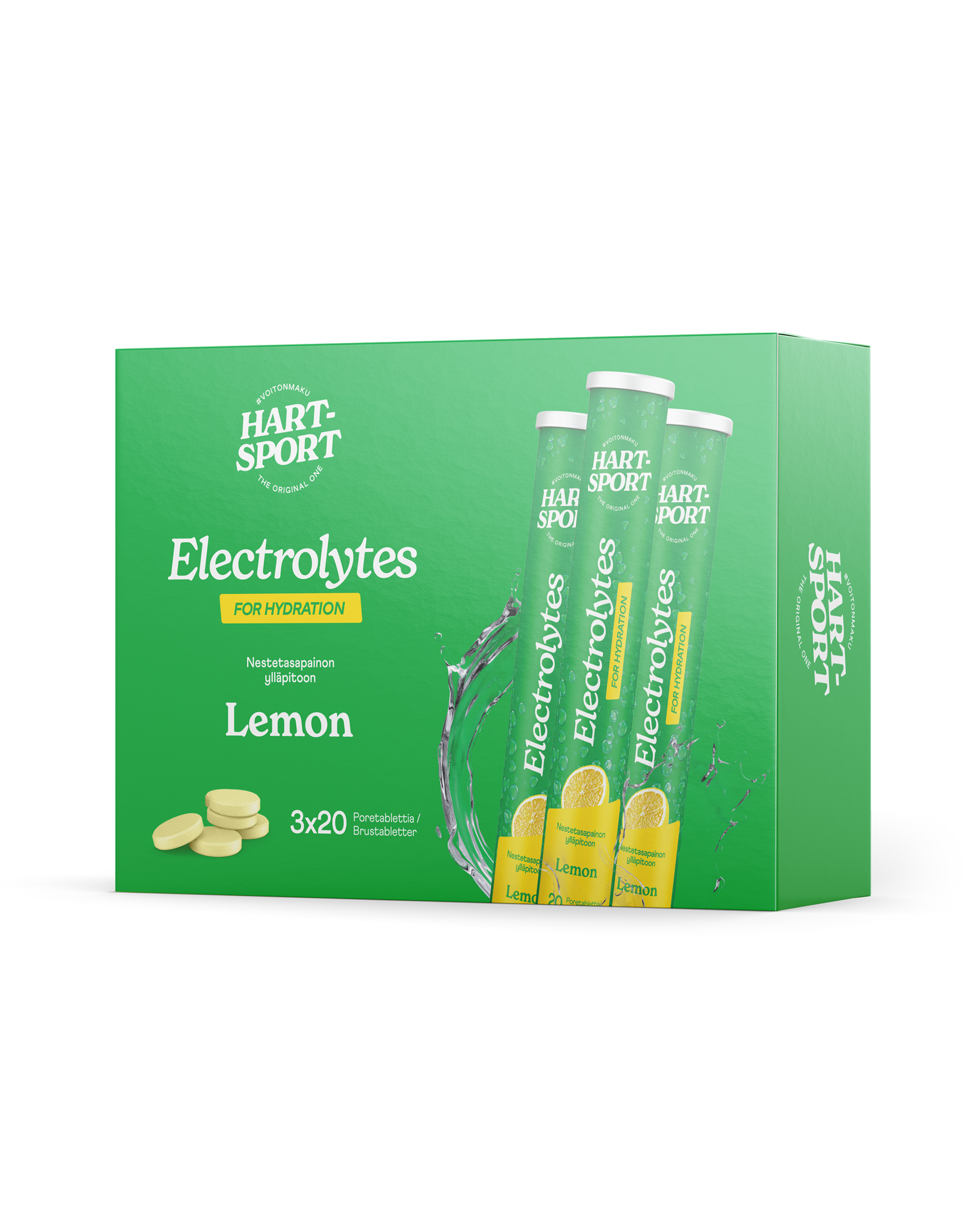 Electrolytes Effervescent Tablets (20 tabl) - Lemon